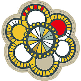 印花矢量圖 色彩 花 免費(fèi)素材