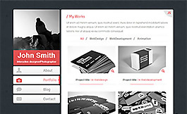 web簡歷html