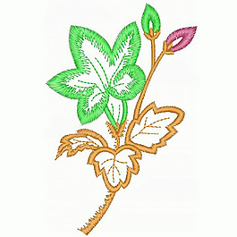 繡花 植物 花 葉子 色彩 免費(fèi)素材