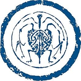 印花矢量圖 色彩 青色 民族 抽象動物 免費素材