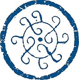 印花矢量圖 色彩 青色 民族 花紋 免費素材