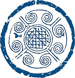 印花矢量圖 色彩 青色 民族 免費素材