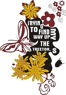印花矢量圖 文字 英文 黑色 白色 免費(fèi)素材