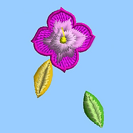 繡花 植物 花 色彩 紫色 免費素材
