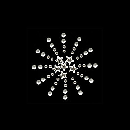 燙鉆 五角星 雪花 放射 免費素材
