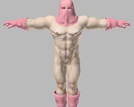 勇者戰魔王 蒙面肌肉男