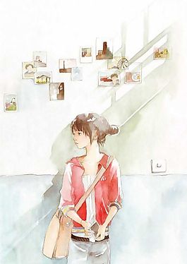 位圖 人物 白色 灰色 紅色 免費(fèi)素材