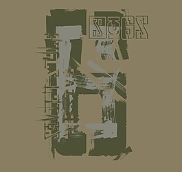 印花矢量圖 文字 英文 數(shù)字 色彩 免費素材