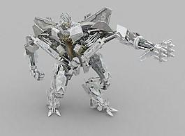 变形金刚（电影版）3D模型-Starscream红蜘蛛