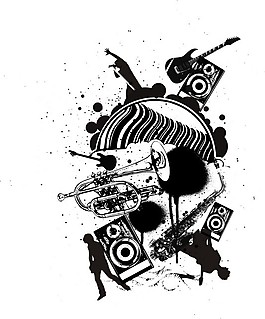 印花矢量圖 喇叭 收音機(jī) 其他 鋼琴 免費(fèi)素材