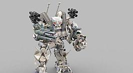 变形金刚（电影版）3D模型-Brawl 吵闹