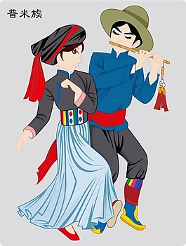 印花矢量圖 人物 女人 男人 色彩 免費(fèi)素材