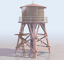 WATER_T 水塔模型01