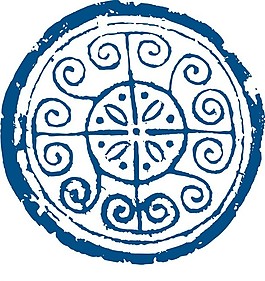 印花矢量圖 色彩 青色 民族 花紋 免費素材