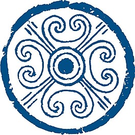印花矢量圖 色彩 青色 民族 免費素材