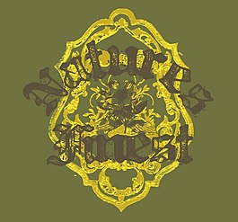 印花矢量圖 文字 英文 黃色 綠色 免費(fèi)素材
