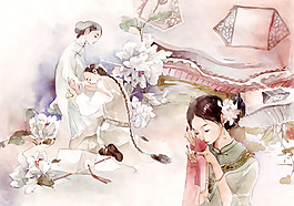 位圖 人物 棕色 白色 灰色 免費(fèi)素材