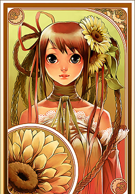 位圖 棕色 紅色 綠色 黃色 免費素材