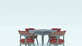 Ceppi group Table and Chairs 餐桌椅組合 老式麻將桌椅組合