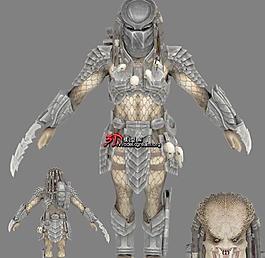 次世代游戲模型 鐵血戰士 Predator（含貼圖）