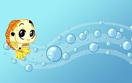 位圖 動物 魚 色彩 黃色 免費素材