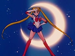 位圖 人物 卡通人物 月野兔 色彩 免費(fèi)素材