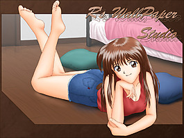位圖 人物 卡通人物 少女 色彩 免費素材