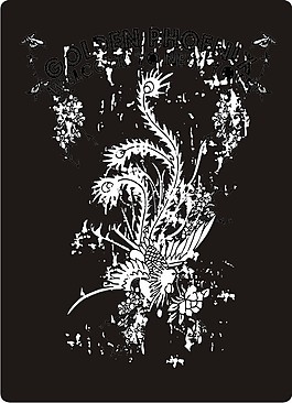 印花矢量圖 動(dòng)物 色彩 鳥類 孔雀 免費(fèi)素材
