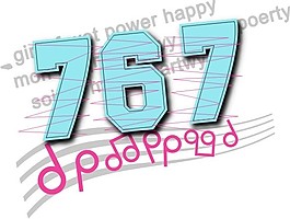 印花矢量圖 文字 英文 數(shù)字 色彩 免費(fèi)素材