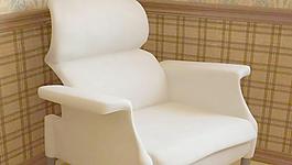 Armchair SANLUCA factory POLTRONA FRAU 白色單人沙發(fā)