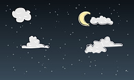 夜晚的天空