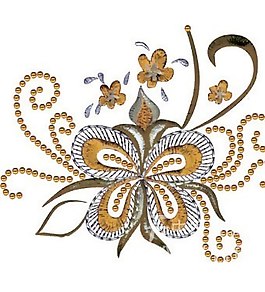 繡花 動(dòng)物 蝴蝶 花型 家紡 免費(fèi)素材