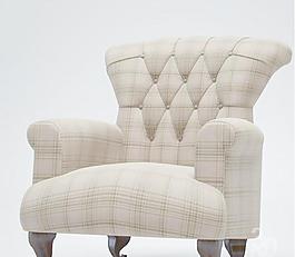 armchair classic df323 古典布條紋沙發