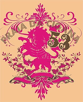 印花矢量圖 動物 獨(dú)角獸 文字 英文 免費(fèi)素材