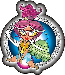 印花矢量圖 人物 女人 卡通人物 少女 免費(fèi)素材