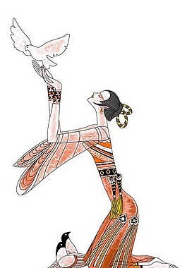 位圖 人物 女人 動(dòng)物 鳥 免費(fèi)素材
