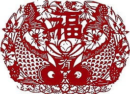 印花矢量圖 動物 魚 抽象動物 色彩 免費素材