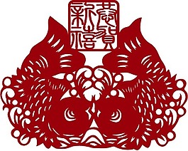 印花矢量圖 動(dòng)物 魚 抽象動(dòng)物 色彩 免費(fèi)素材