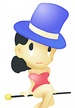 美女彩繪