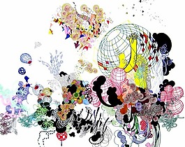 位圖 其他 色彩 五顏六色 插畫 免費素材