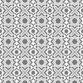 單色的伊斯蘭圖案