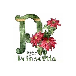 繡花 文字 英文 P 植物 免費(fèi)素材