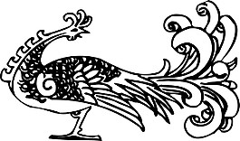 印花矢量圖 動物 色彩 花紋 民族 免費素材