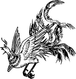 印花矢量圖 動物 色彩 花紋 民族 免費素材