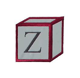 繡花 文字 英文 色彩 z 免費(fèi)素材