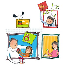 創(chuàng)意一家人