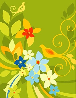 印花矢量圖 花紋 時(shí)尚 底紋 色彩 免費(fèi)素材