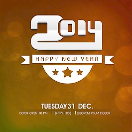 2014新年快樂的慶祝活動(dòng)背景