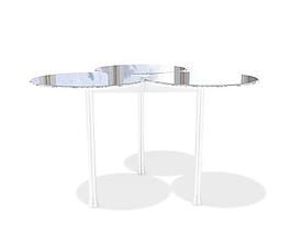 Tea table時尚玻璃茶幾111
