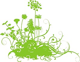 印花矢量圖 T恤圖案 優(yōu)雅植物 花 免費(fèi)素材